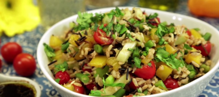 Ensalada de Arroz | Video Recetas Con Ensaladas