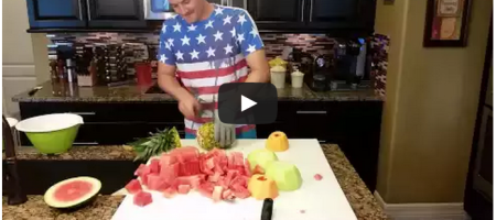 Ensalada de Frutas en 2 Minutos | Videos de Recetas