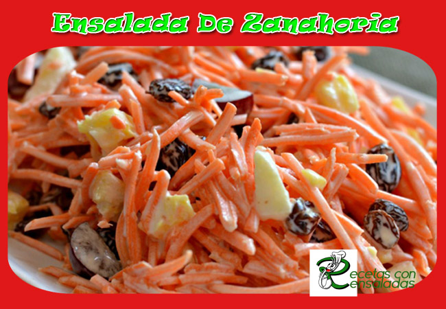 Ensalada De Zanahoria Un Clásico De Verano |Ensaladas