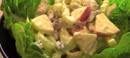 Video Receta De Ensalada De Manzana | Ensalada De Frutas