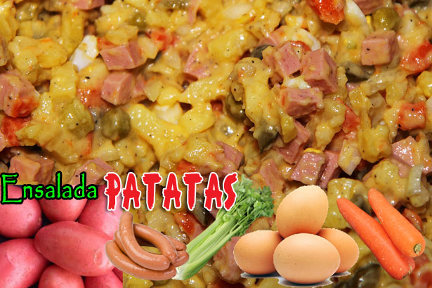 Ensalada De Patatas | Recetas Con Ensaladas