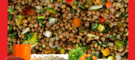 Ensalada De Lentejas | Recetas con Ensaladas